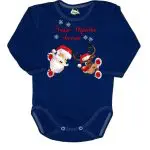 Body mikołaj z reniferem Nasze wspólne święta