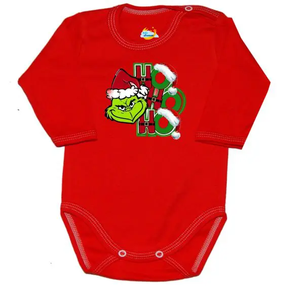Body Ho Ho Ho Świąteczny Grinch