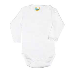 Body gładkie Basic białe