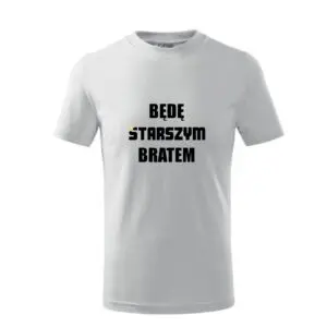 T-shirt dziecięca BĘDĘ STARSZYM BRATEM