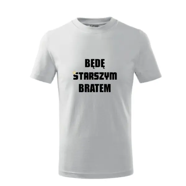 T-shirt dziecięca BĘDĘ STARSZYM BRATEM