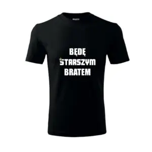 Koszulka dziecięca Będę Starszym Bratem