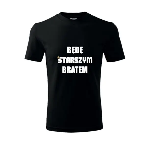 Koszulka dziecięca Będę Starszym Bratem