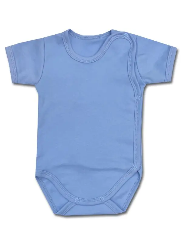 Body kopertowe gładkie Basic błękitne