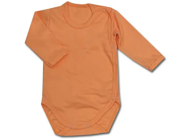 Body kopertowe gładkie Basic orange