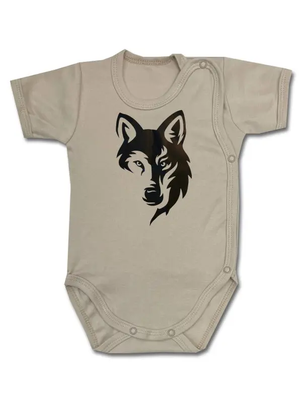 Body kopertowe zwierzątka wilk