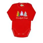 Body świąteczne choinki WESOŁYCH ŚWIĄT