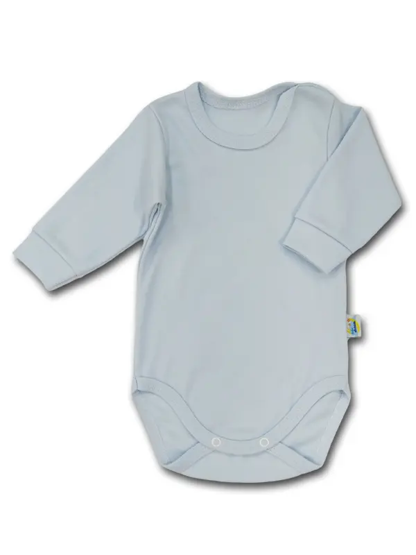 Body gładkie Basic błękitne