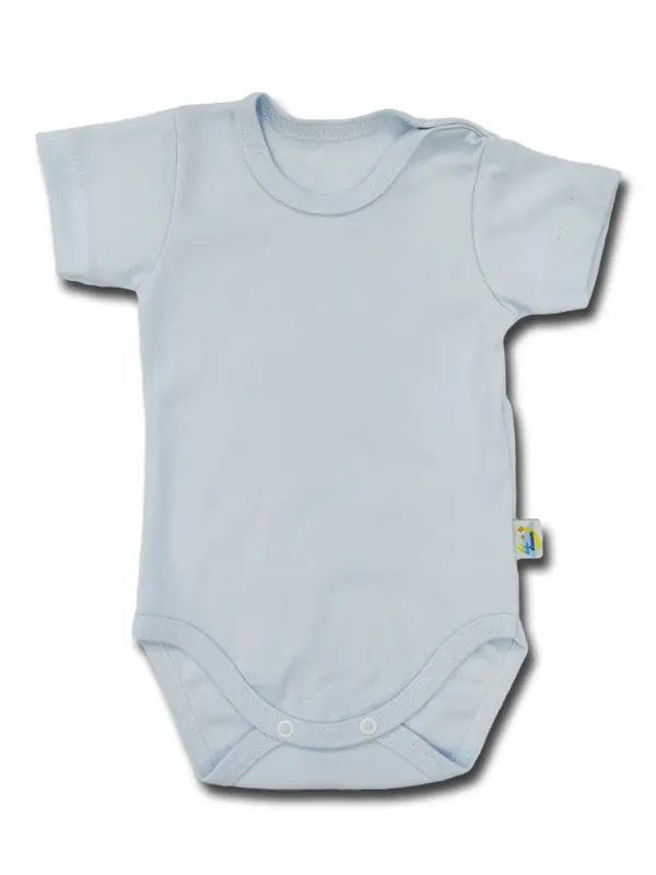 Body gładkie Basic błękitne