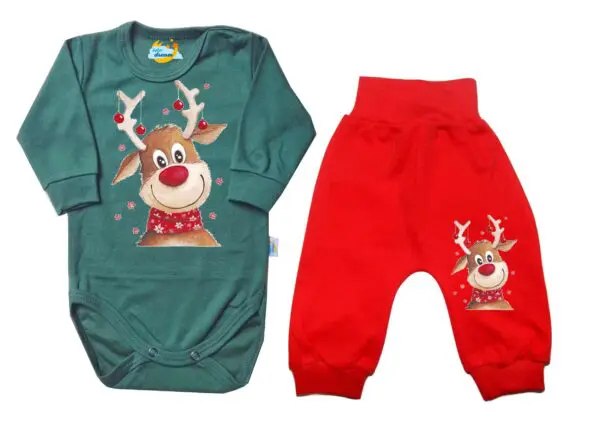 Komplet świateczny Renifer