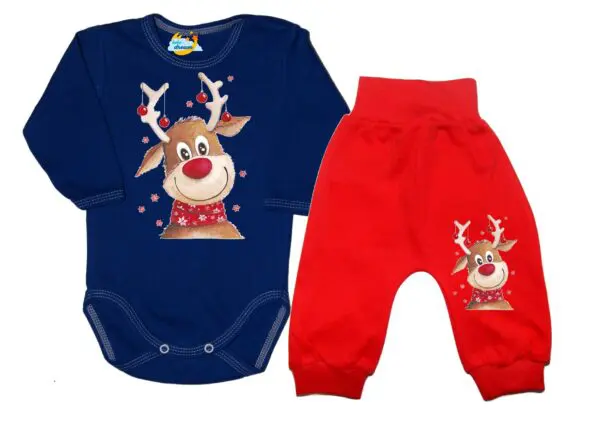 Komplet świateczny Renifer
