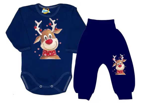 Komplet świateczny Renifer