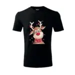 Koszulka z nadrukiem świątecznym Renierek