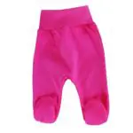 Półśpioszki bawełniane bezuciskowe Basic amarant