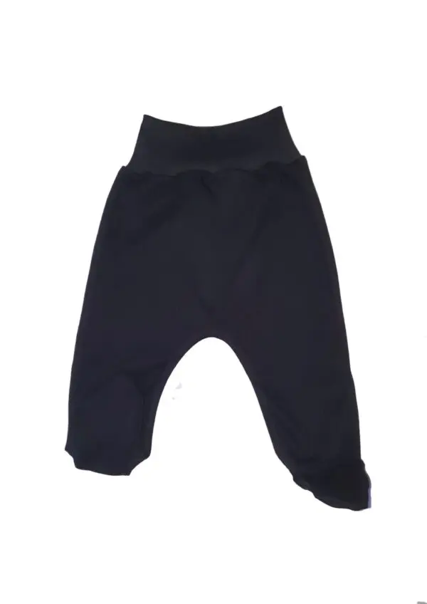 Półśpioszki bawełniane bezuciskowe Basic czarne