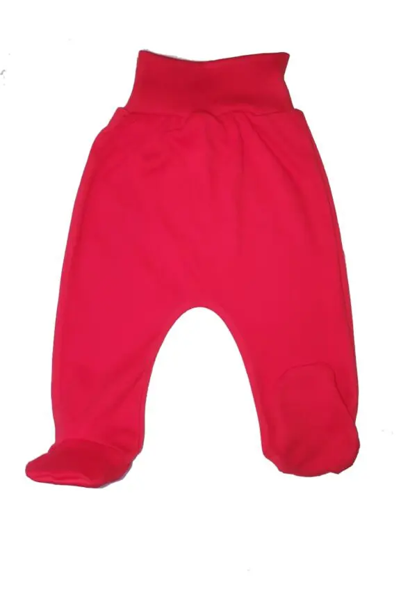 Półśpioszki bawełniane bezuciskowe Basic czerwone