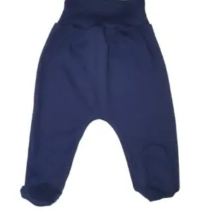 Półśpioszki bawełniane bezuciskowe Basic granatowe