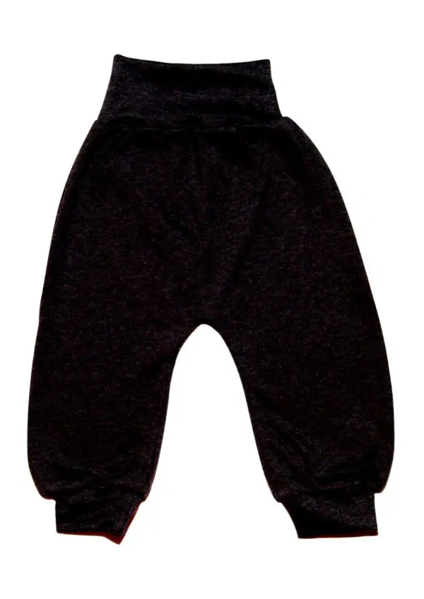 Spodenki bawełniane bezuciskowe Basic czarne