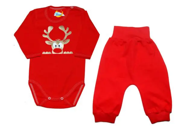 Komplet świateczny Reniferek