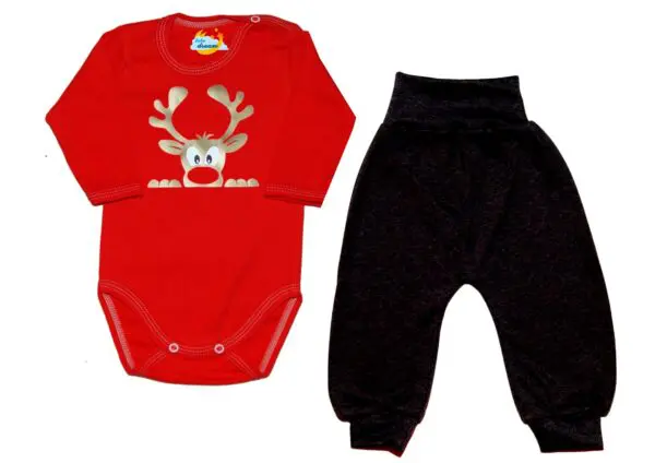 Komplet świateczny Reniferek