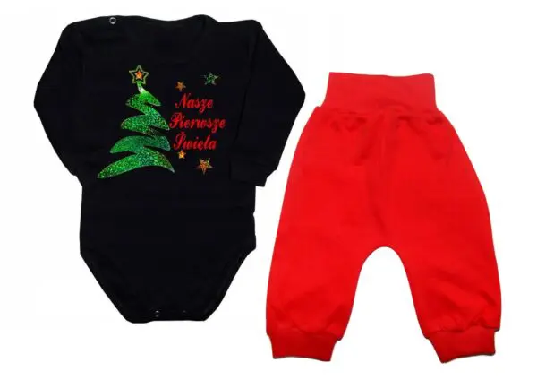 Komplet świateczny Choinka Nasze Pierwsze Święta