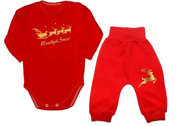 Komplet świateczny Zaprzęg Mikołaja