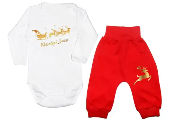 Komplet świateczny Zaprzęg Mikołaja