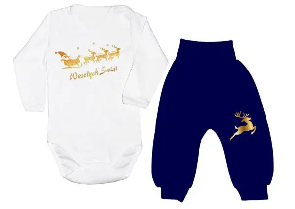 Komplet świateczny Zaprzęg Mikołaja