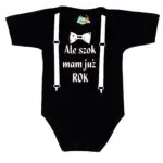 Body Moje Pierwsze urodziny Roczek szelki