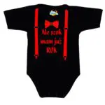 Body Moje Pierwsze urodziny Roczek szelki