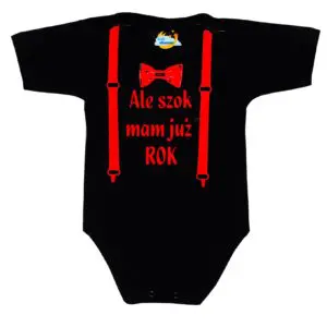 Body Moje Pierwsze urodziny Roczek szelki