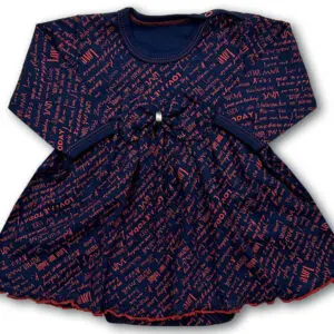 Body sukienka niemowlęce z kokardką