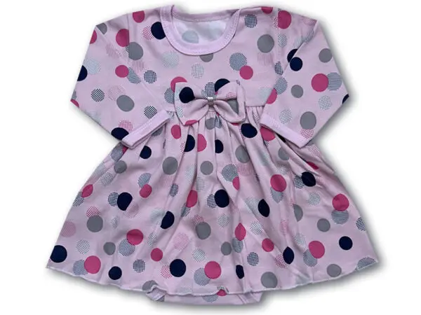 Body sukienka niemowlęce z kokardką