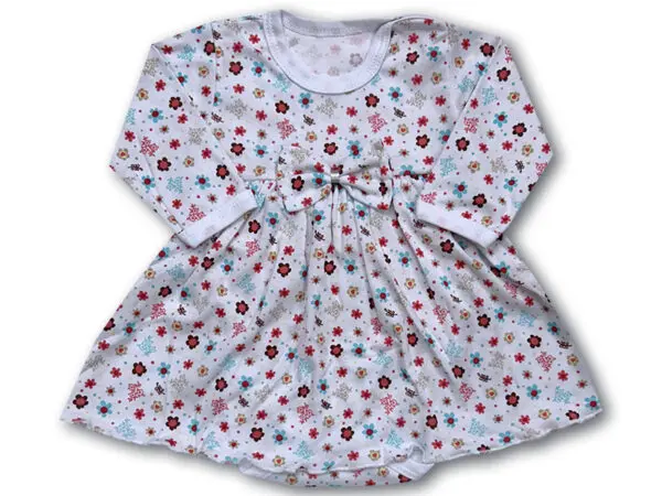 Body sukienka niemowlęce z kokardką