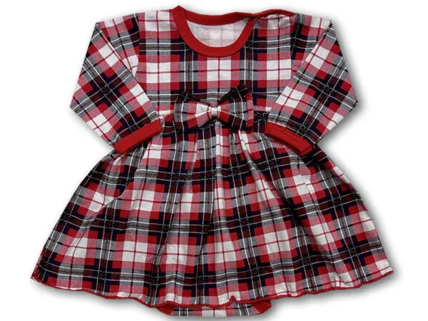 Body sukienka niemowlęce z kokardką