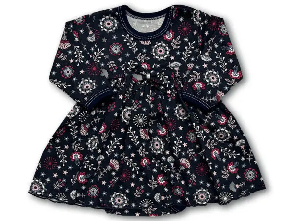 Body sukienka niemowlęce z kokardką