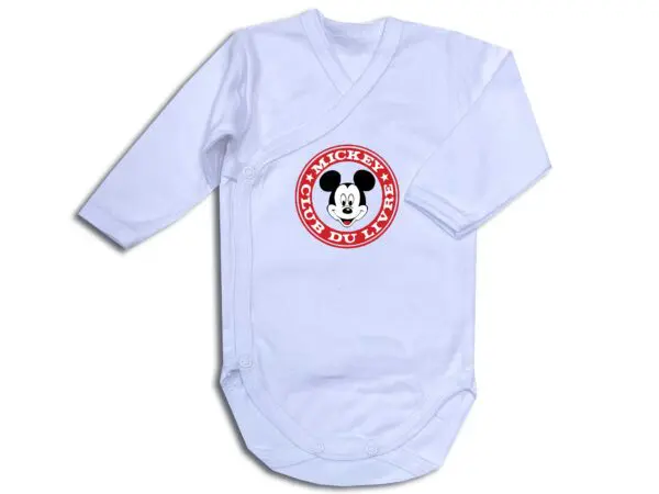 Body kopertowe białe Myszka Mickey