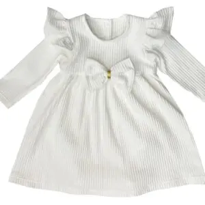Body sukienka niemowlęce z falbanka prążek