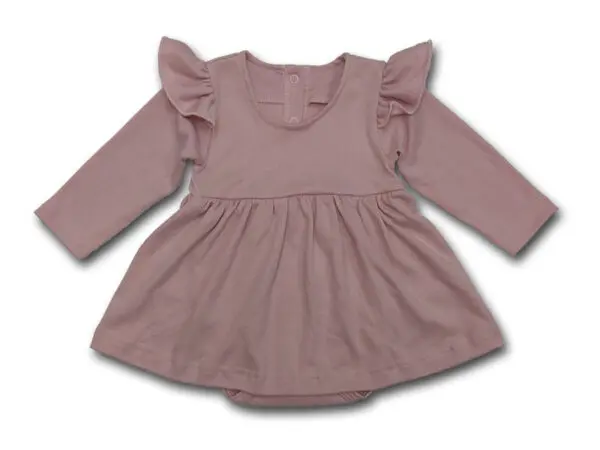 Body sukienka niemowlęce z falbanka Basic