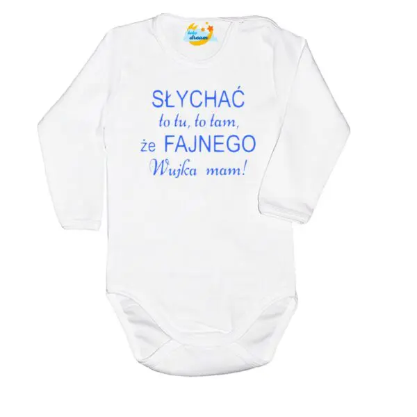 Body niemowlęce Mam fajnego wujka