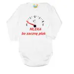 Body niemowlęce Czas na mleko