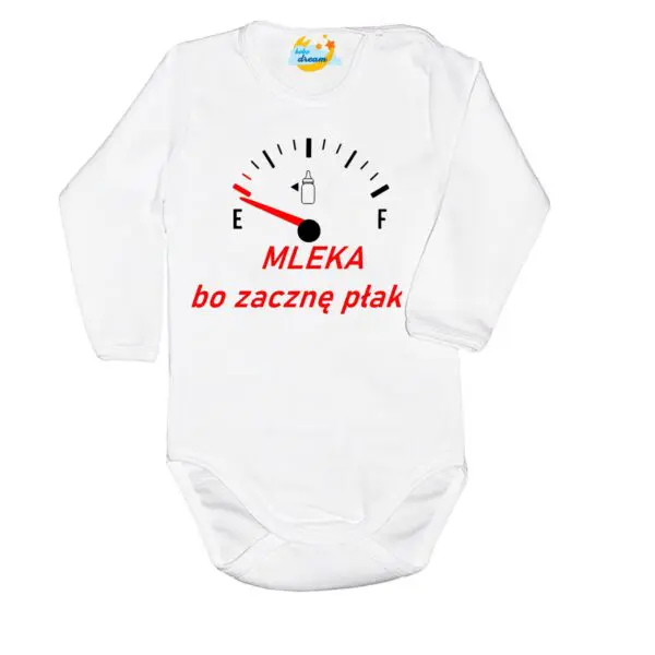 Body niemowlęce Czas na mleko