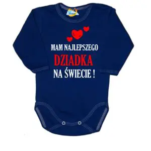 Body niemowlęce Mam najlepszego dziadka