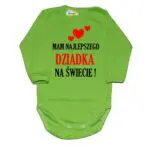 Body niemowlęce Mam najlepszego dziadka