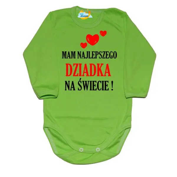 Body niemowlęce Mam najlepszego dziadka