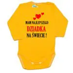 Body niemowlęce Mam najlepszego dziadka