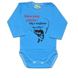 Body niemowlęce wspólny wypad z wujkiem na ryby