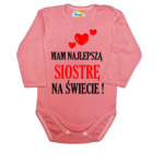 Body niemowlęce Mam najlepszą siostrę