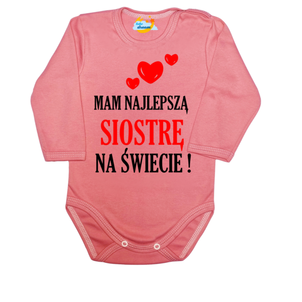 Body niemowlęce Mam najlepszą siostrę