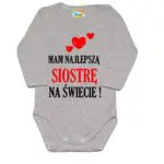 Body niemowlęce Mam najlepszą siostrę